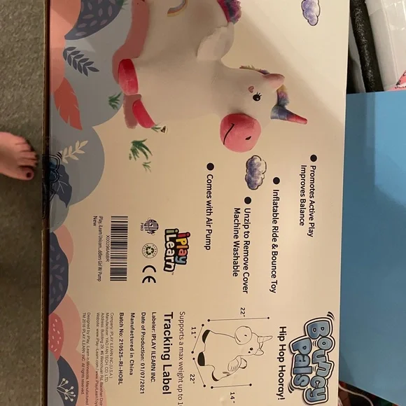 Bouncy horse/large motor toy - Picture 3 of 3